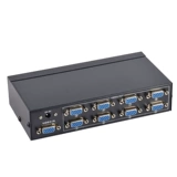 Разветвитель VGA 1/8 HD-видео разветвитель 1/8 хост-компьютер монитор монитор проектор 1 в 8 выходной делитель частоты 1 в 8 выходной переключатель преобразователь расширитель экрана