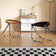 Medieval Folding Stool Transparent Acrylic Stool