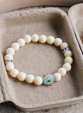 恶魔之眼手串小众设计情侣款手链