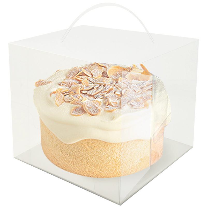 3-6寸爆浆蛋糕全透明手提盒慕斯芝士小西点迷你生日蛋糕包装盒子 - 图3