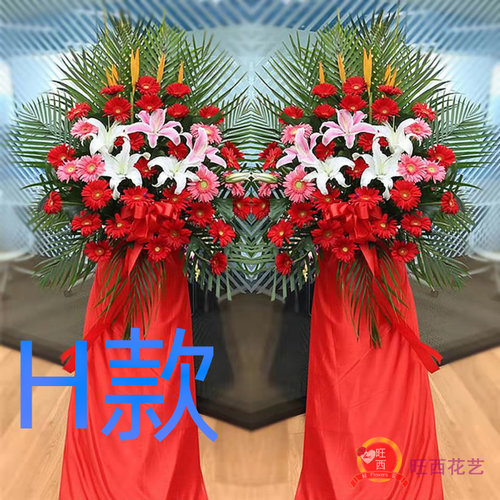 开业花篮展会开张眉山鲜花店送花青神县眉山县仁寿县花圈鲜花快递 - 图3