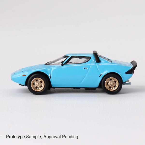 MINIGT 1/64 624蓝旗亚Stratos HF Stradale Azzuro 合金静态模 - 图1