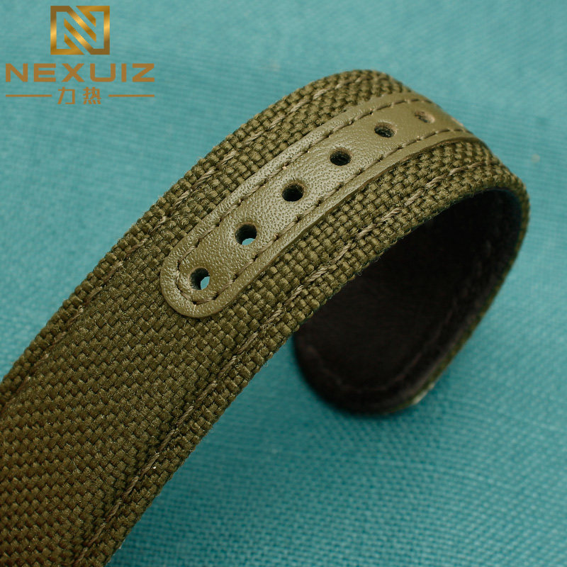 适配精工表帆布男手表带 nexuiz力热配件