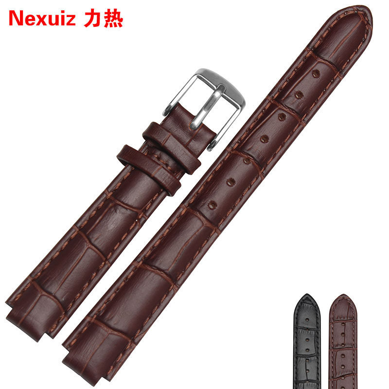 力热凸口真皮适配美度都瑞表带 nexuiz力热配件