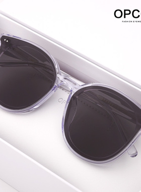 OPCCI海边度假墨镜透明白色