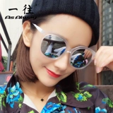 Матовые прозрачные светоотражающие ретро солнцезащитные очки на солнечной энергии, зеркальный эффект