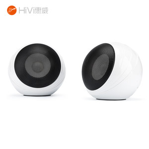新品HiVi/惠威 S3 PLus无线蓝牙便携式充电音箱2.0立体电脑小音响