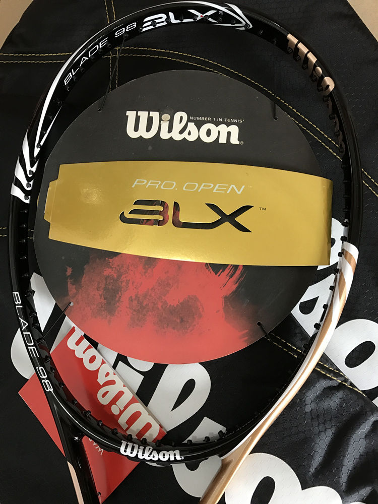 正品全碳素BLX Blade Tour 98/93单人新品专业网球拍Blade98中拍 - 图0