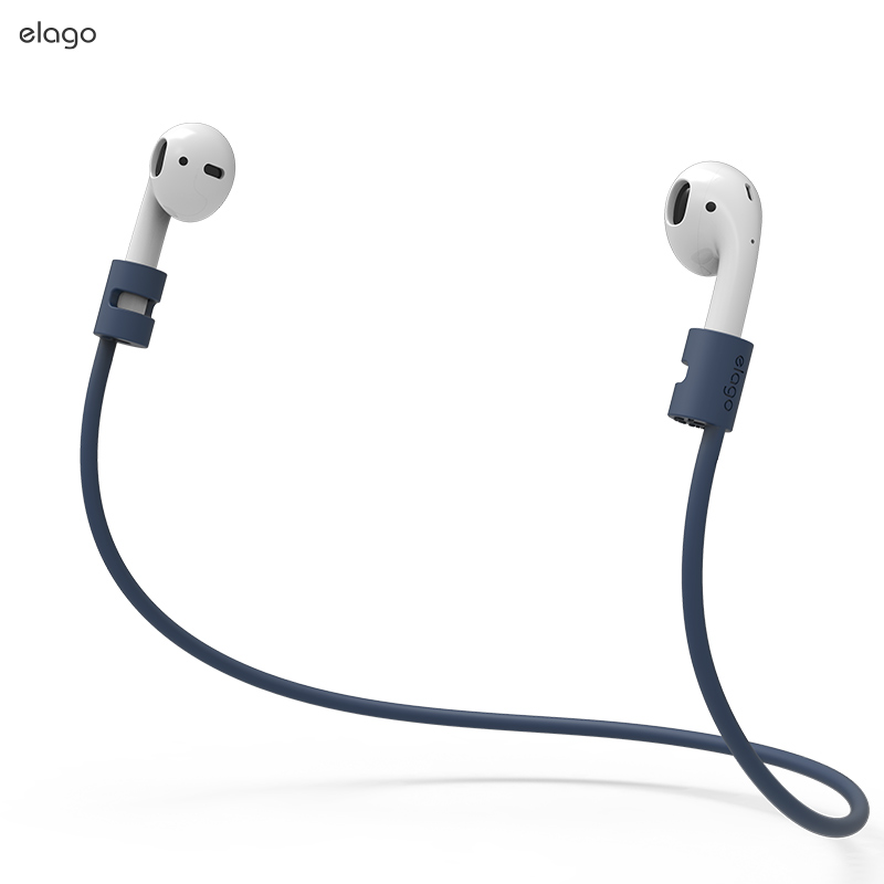 韩国elago适用二代Airpods2防丢绳airPods pro连接线2苹果无线蓝牙耳机防丢绳strap防脱落防滑潮防掉线安全带-图0