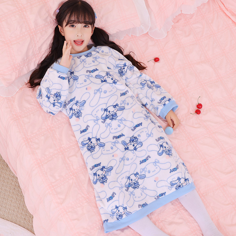 儿童睡袋秋冬款珊瑚绒男女童连身睡衣防踢被法兰绒睡裙宝宝睡袋,淘宝优惠券,粉丝福利购,淘宝优惠卷