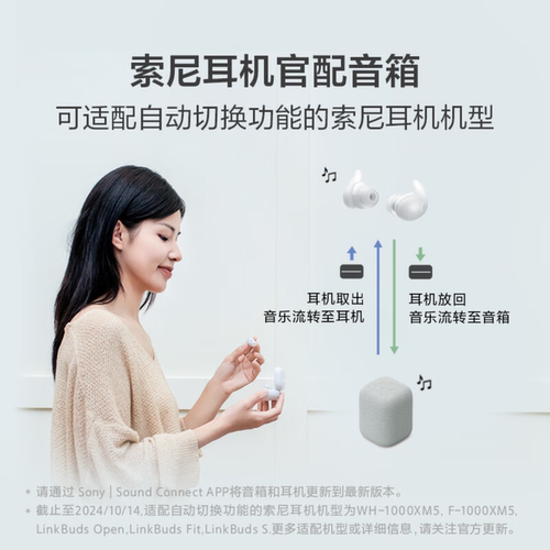 Sony/索尼 LinkBuds 无线蓝牙音箱  音乐盒 质感人声 - 图1