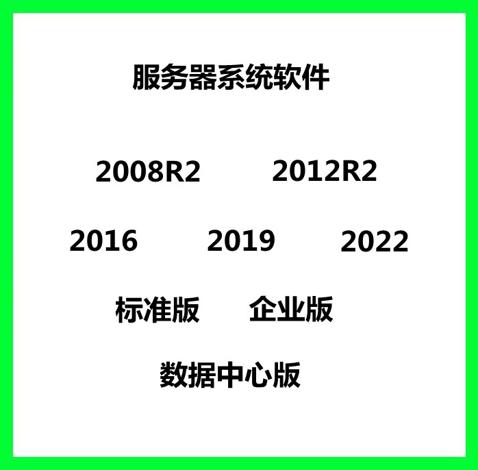 正版有票win server 2019 2022 2016 2012r2标准版/数据中心版-图3