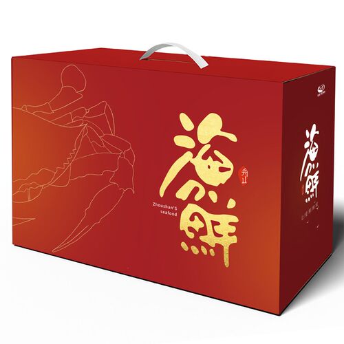 舟山海鲜大礼包年夜饭礼盒装新鲜冷冻蟹水产年货拜年送礼装2888型 - 图2