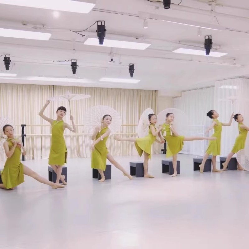 古典旗袍人间烟火儿童碧落晨光曲外婆桥舞蹈女童中国风演出表演服,淘宝优惠券,粉丝福利购,淘宝优惠卷