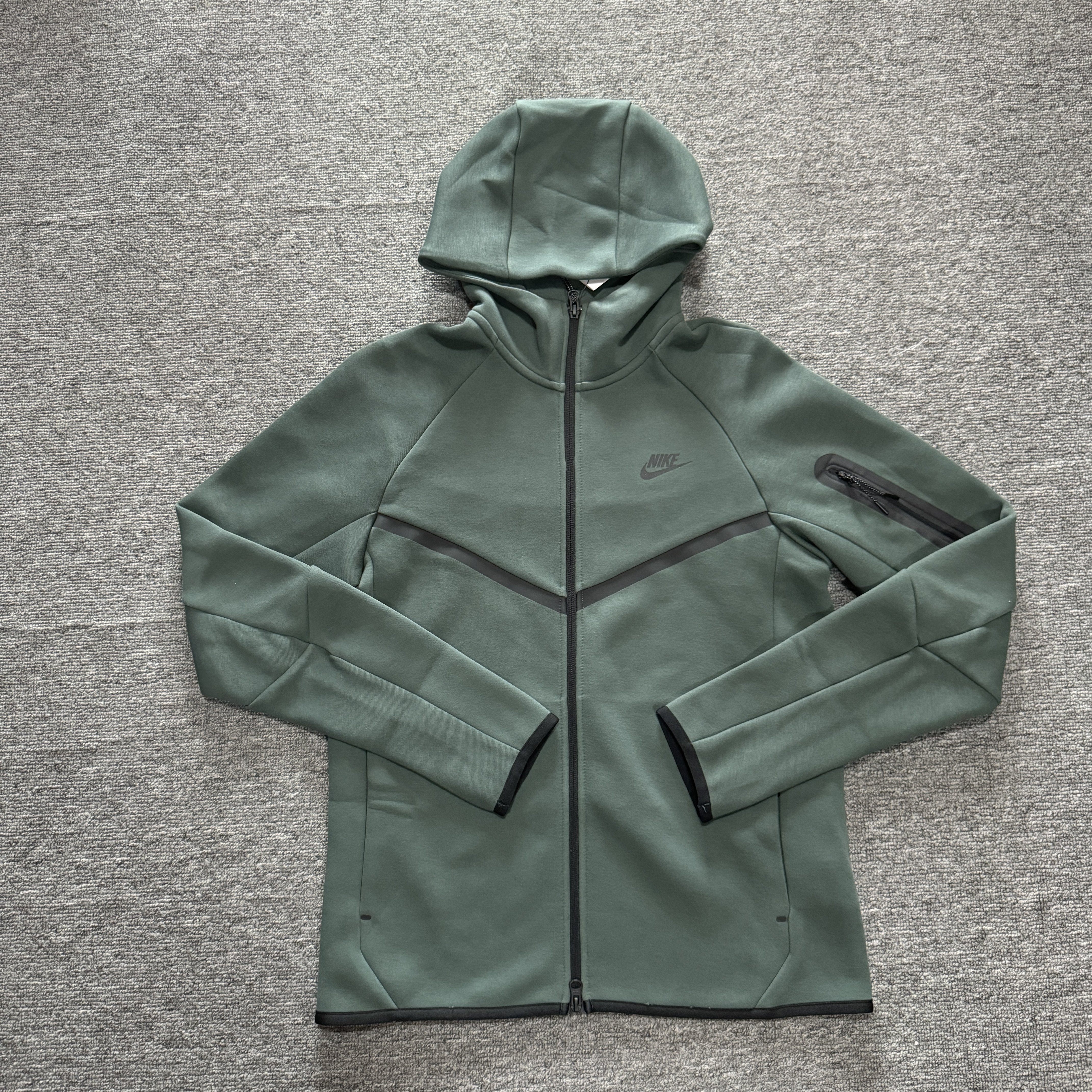 Nike/耐克 TECH FLEECE男子针织双拉链头连帽夹克外套HV0950-338,淘宝优惠券,粉丝福利购,淘宝优惠卷