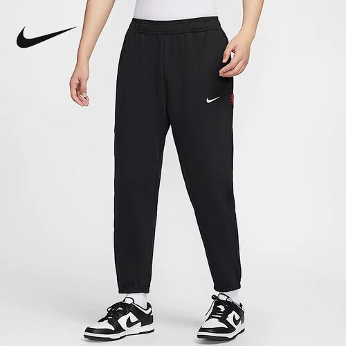 正品Nike/耐克 男子秋季速干毛圈卫裤运动休闲收口长裤IB5806-010 - 图3