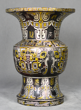 御如意铜摆件复古怀旧