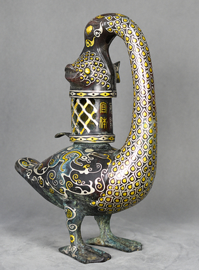 御如意铜摆件复古怀旧