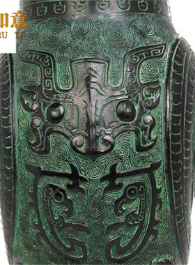 商务鸟尊妇好教学用品仿古青铜器