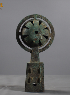 御如意青铜器西周虢国青铜銮铃