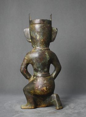 御如意铜摆件道具复古