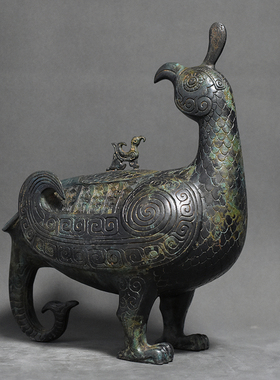 御如意铜摆件复古怀旧