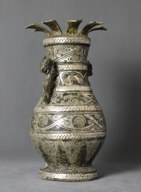 御如意铜摆件古典工艺品