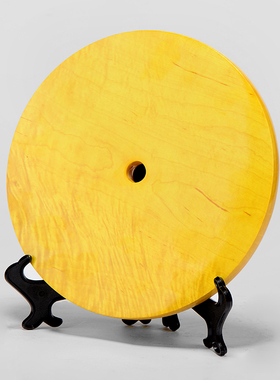 贡匠中式风水波纹小叶桢楠摆件