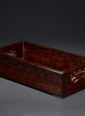 茶点盘中式风禅意印度小叶紫檀