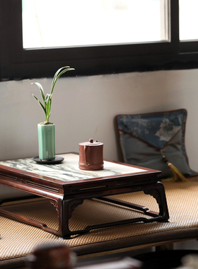 贡匠交趾黄檀底座摆件