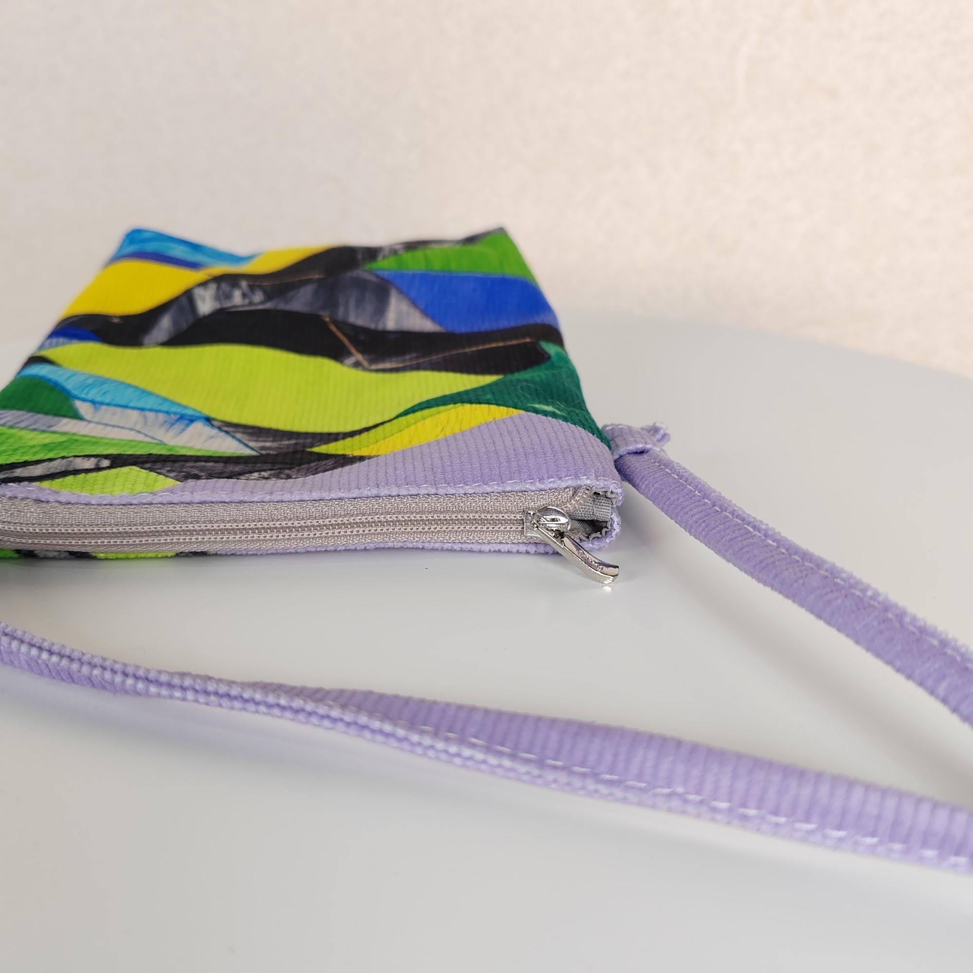 无则艺【长绳手机包】可爱卡通时尚休闲单肩文艺手机包紫色山丘,淘宝优惠券,粉丝福利购,淘宝优惠卷