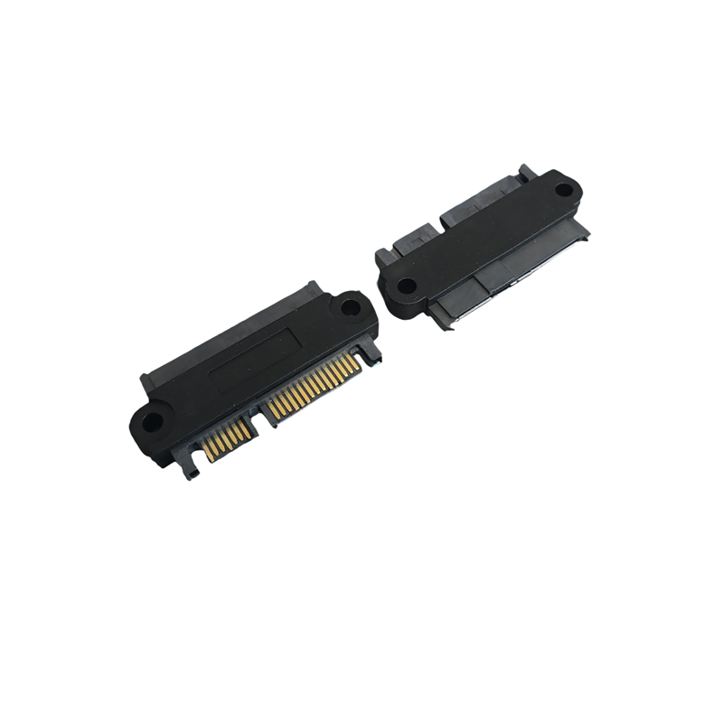 SAS硬盘接主板SATA转接头15PIN电源弯头90度SFF-8482 SAS转SATA线 - 图3