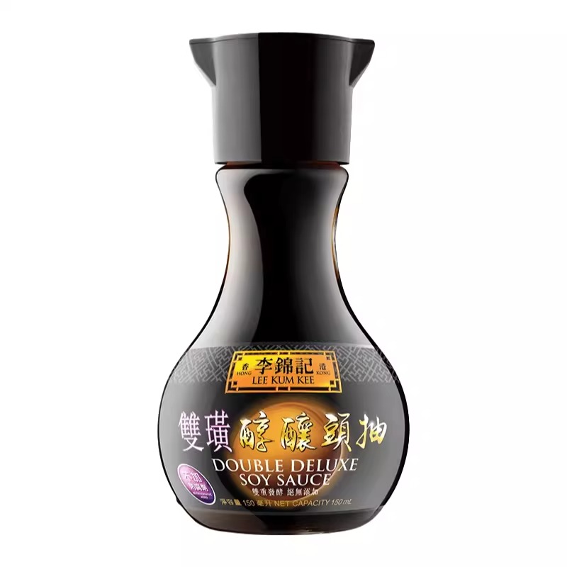 港版李锦记酱油双璜醇酿头抽双璜头抽餐桌方便豉油 150ml-图3