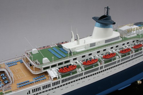 NORWAY挪威号邮轮模型定制高档礼品展览展示博物馆工艺品博物馆 - 图3