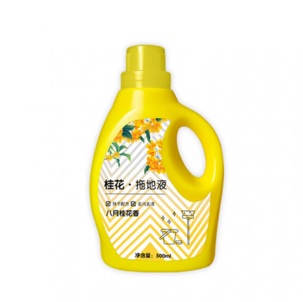 八月桂花拖地液地板清洁液强力500ml，杀箘率高达99%!-第4张图片-提都小院