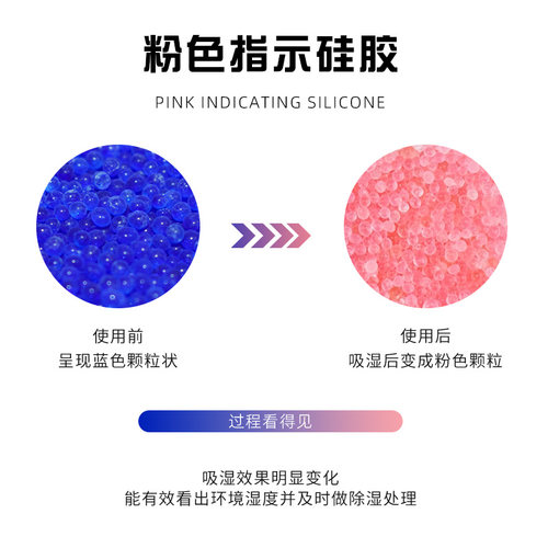 蓝色500克g变压器机械设备煤矿重复使用变色硅胶吸湿防潮干燥剂 - 图0