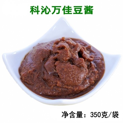 5袋包邮 万佳豆酱350g 科沁万佳黄豆酱东北酱菜香辣酱香其豆瓣酱 - 图1