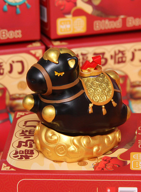 新年热卖福马临门摆件创意喜庆