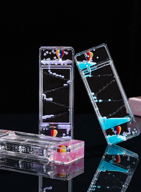 创意热气球长方滴液体油漏学生