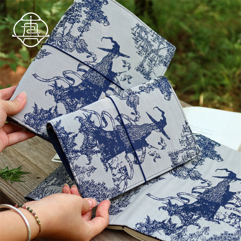 真我 森林女巫 复古魔法ins手账本手帐手工布书衣日记笔记本a5a6,淘宝优惠券,粉丝福利购,淘宝优惠卷