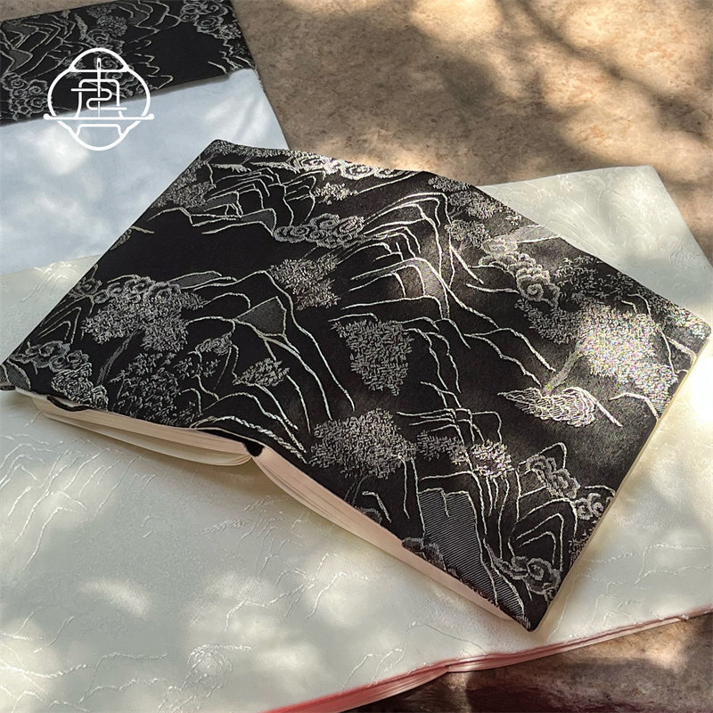 真我 云山 国风手工书衣A5A6手账本手帐布记事本笔记本日记本,淘宝优惠券,粉丝福利购,淘宝优惠卷