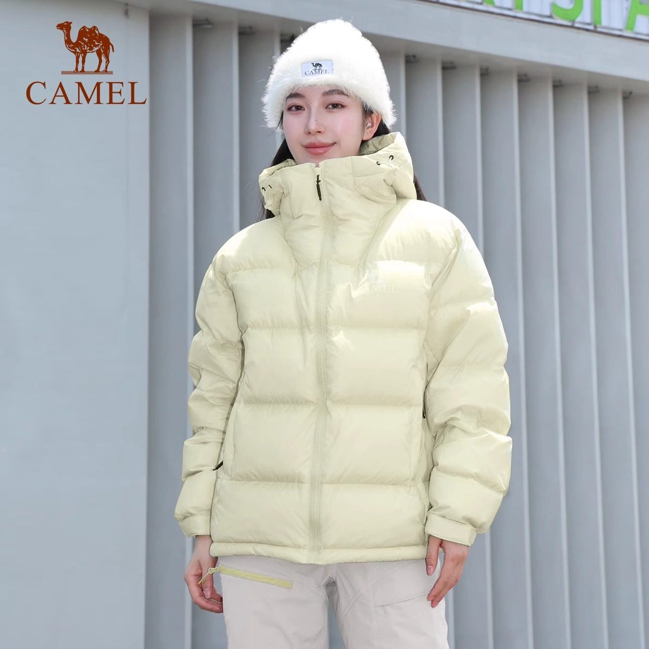 骆驼黑钻5羽绒服女冬季新款户外气凝胶保暖外套加厚防风面包服男,淘宝优惠券,粉丝福利购,淘宝优惠卷