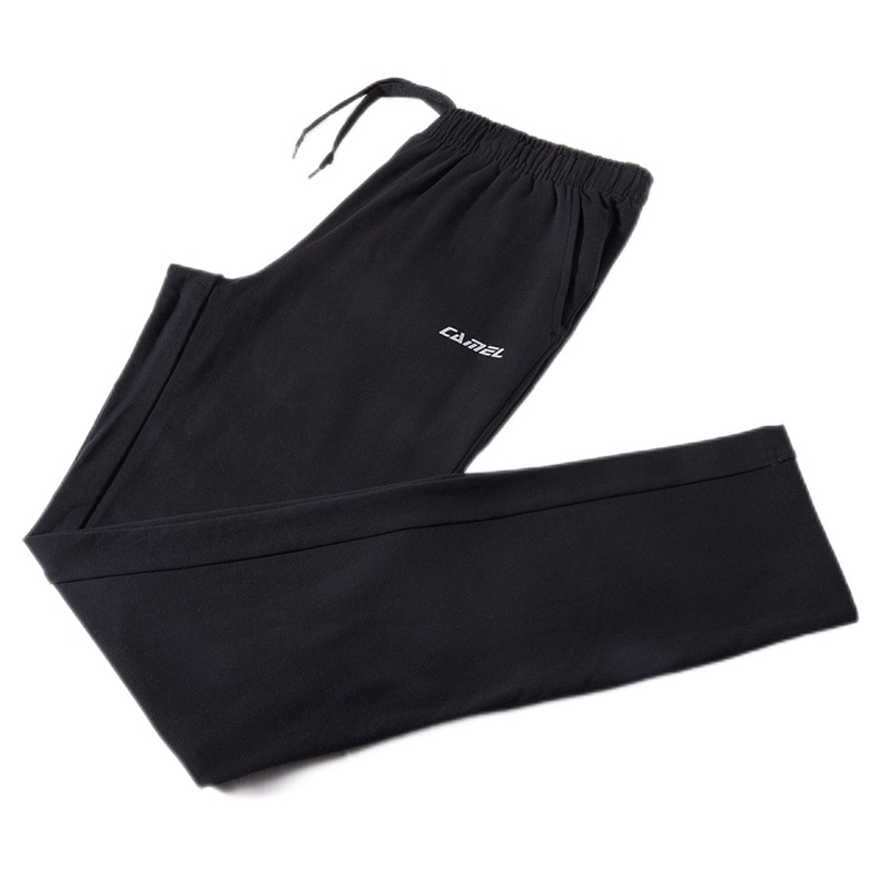 骆驼运动裤男士2025秋冬简约百搭针织长裤休闲束脚显瘦直筒卫裤女,淘宝优惠券,粉丝福利购,淘宝优惠卷