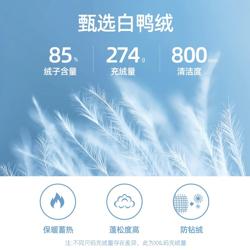 骆驼羽绒服秋冬季2025新款连帽加厚抗寒防泼水防风面包服男女同款