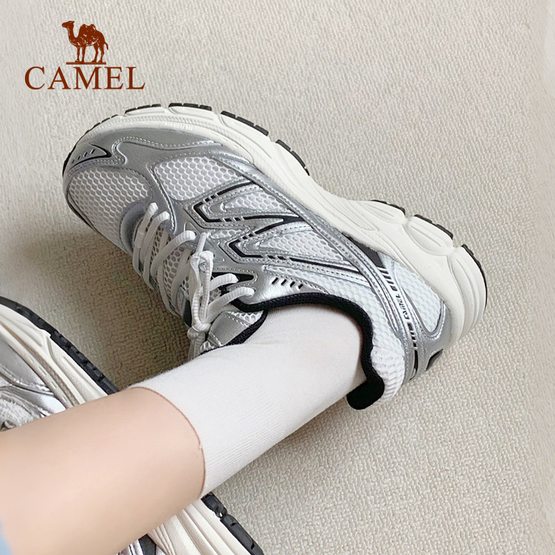 Camel Chase Hiking Shoes Mesh Dad Shoes Casual Shoes