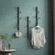 Coat rack wall-mounted vertical wall-mounted clothes hanger punch-free wall-mounted vertical hook clothes hanger clothing store display rack