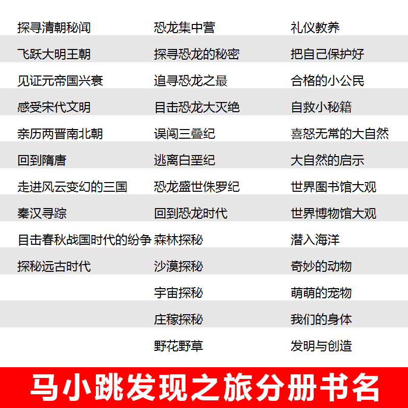 马小跳发现之旅全套40册 杨红樱主编 淘气包马小跳作者自然科学科普书籍小学生漫画书三四五六年级课外阅读儿童读物恐龙动植物百科 - 图1