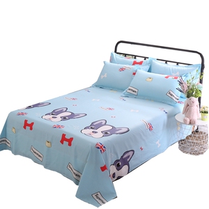 儿童纯棉床单单件