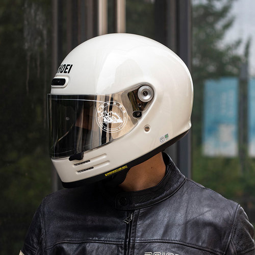 日本进口SHOEI GLAMSTER复古摩托车头盔哈雷巡航拿铁自由机车全盔 - 图1