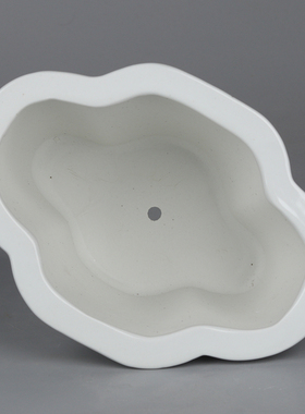 陶瓷粉彩喜上眉梢异形中号花盆